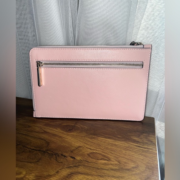 Kate Spade New York Staci Medium L Zip Wristlet. Light pink. Brand new! - Picture 2 of 6